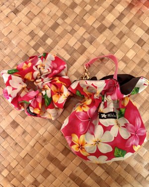 画像3: シュシュ付きトリーツポーチ