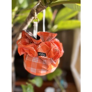 画像: シュシュ付きトリーツポーチ